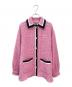 MIU MIU（ミュウミュウ）の古着「ツイードジャケット」｜ピンク
