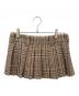 MIU MIU (ミュウミュウ) Houndstooth check skirt ベージュ サイズ:36：70000円