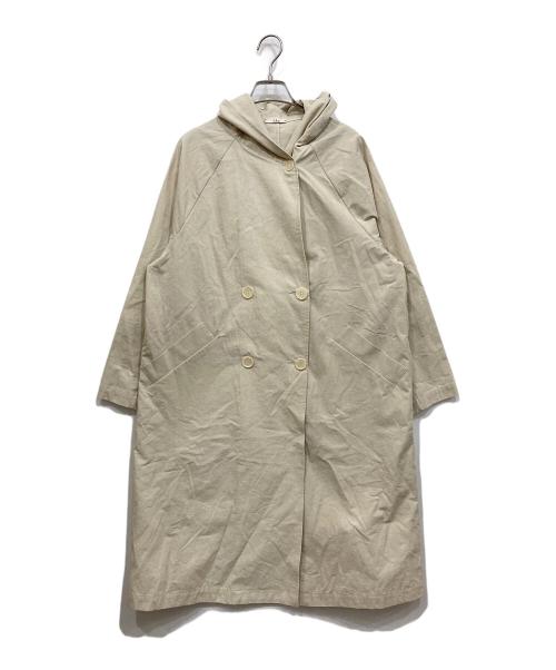 HAU（ハウ）HAU (ハウ) キャンバスコート ベージュ サイズ:Freeの古着・服飾アイテム