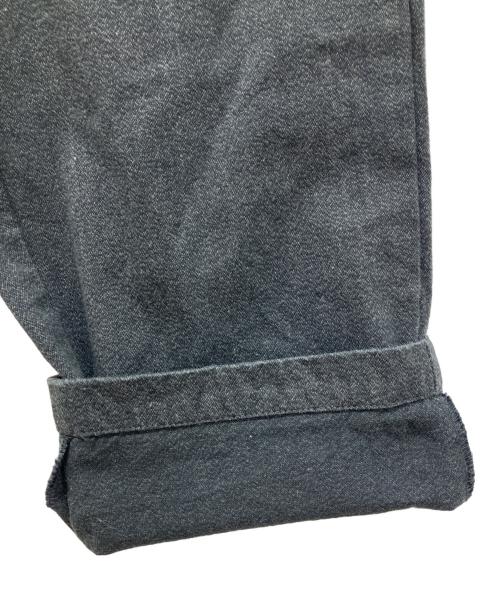 POST O'ALLS（ポストオーバーオールズ）POST O'ALLS (ポストオーバーオールズ) E-Z Lax 3 ブラック サイズ:Mの古着・服飾アイテム