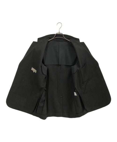 MARGARET HOWELL（マーガレットハウエル）MARGARET HOWELL (マーガレットハウエル) ウールフラップジャケット グレー サイズ:Lの古着・服飾アイテム