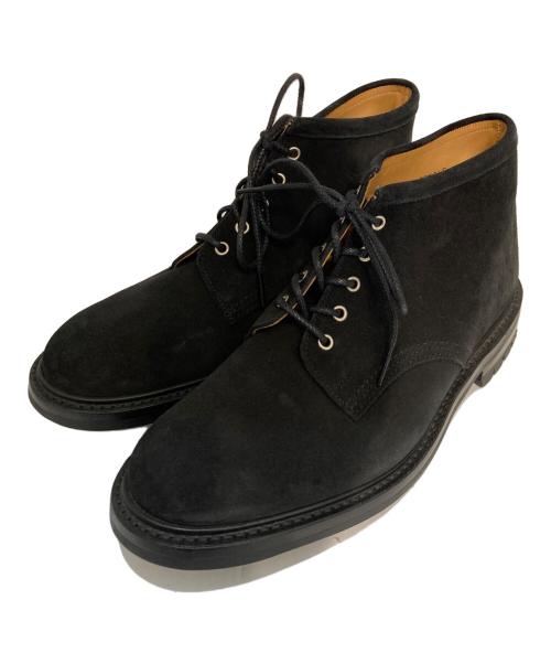 Tricker's（トリッカーズ）Tricker's (トリッカーズ) MARGARET HOWELL (マーガレットハウエル) 別注レースアップブーツ ブラック サイズ:SIZE 9の古着・服飾アイテム