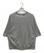 KAPTAIN SUNSHINEキャプテンサンシャイン）の古着「Crewneck Pullover Big Tee」｜グレー