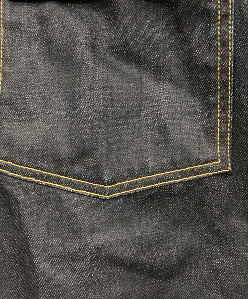 beautiful people（ビューティフルピープル）beautiful people (ビューティフルピープル) selvedge denim big blouson/セルヴィッチデニムビッグブルゾン インディゴ サイズ:38の古着・服飾アイテム