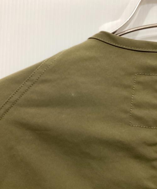 ALMOSTBLACK（オールモストブラック）ALMOSTBLACK (オールモストブラック) MILITARY BIG VEST オリーブ サイズ:2の古着・服飾アイテム