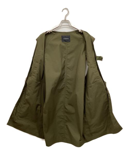 ALMOSTBLACK（オールモストブラック）ALMOSTBLACK (オールモストブラック) MILITARY BIG VEST オリーブ サイズ:2の古着・服飾アイテム