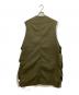 ALMOSTBLACK (オールモストブラック) MILITARY BIG VEST オリーブ サイズ:2：10000円
