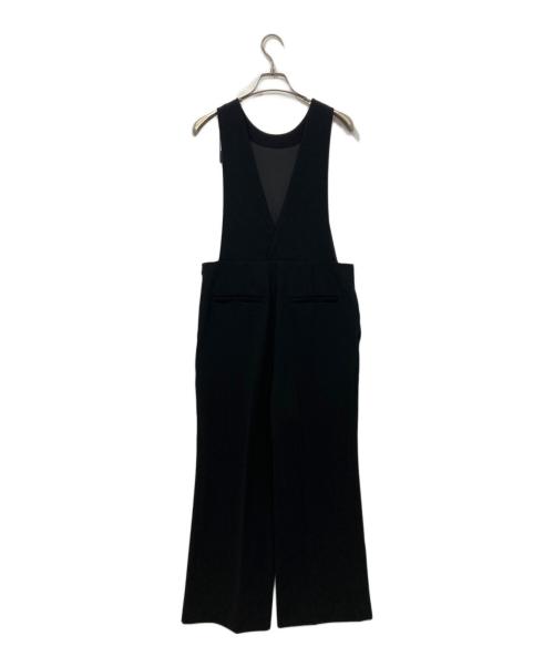 SHIPS（シップス）SHIPS (シップス) ストレッチ サロペット ブラック サイズ:36の古着・服飾アイテム