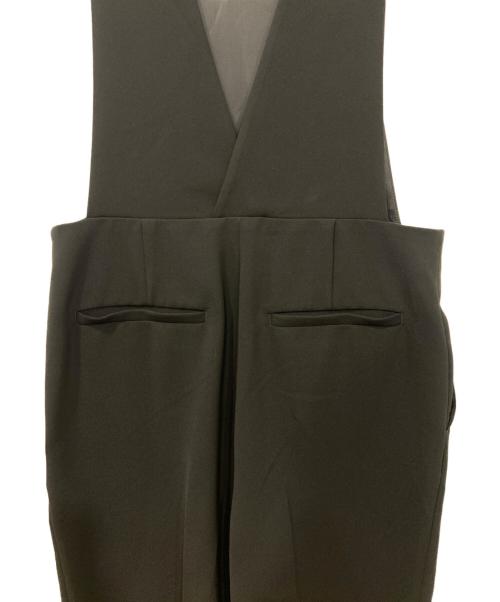 SHIPS（シップス）SHIPS (シップス) ストレッチ サロペット ブラック サイズ:36の古着・服飾アイテム