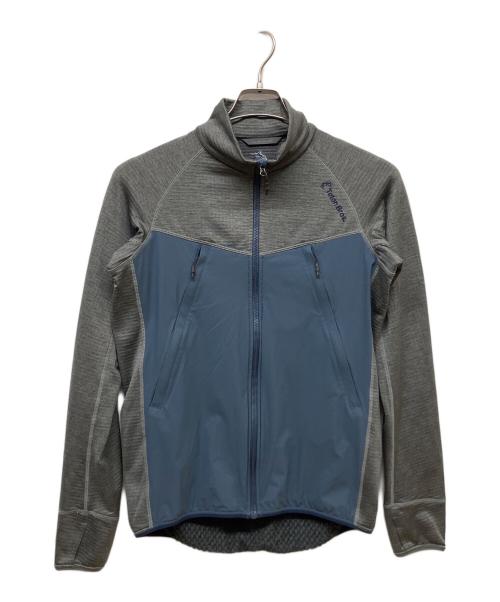 Teton Bros（ティートンブロス）Teton Bros (ティートンブロス) コクーン ジャケット グレー×ネイビー サイズ:SIZE Sの古着・服飾アイテム