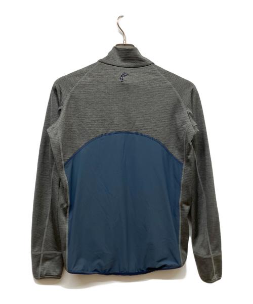 Teton Bros（ティートンブロス）Teton Bros (ティートンブロス) コクーン ジャケット グレー×ネイビー サイズ:SIZE Sの古着・服飾アイテム