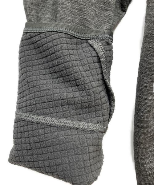 Teton Bros（ティートンブロス）Teton Bros (ティートンブロス) コクーン ジャケット グレー×ネイビー サイズ:SIZE Sの古着・服飾アイテム