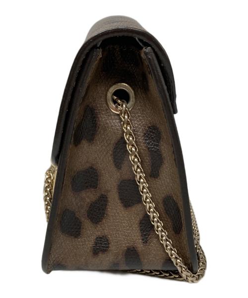 FURLA（フルラ）FURLA (フルラ) メトロポリス チェーンショルダーバッグ ブラウンの古着・服飾アイテム