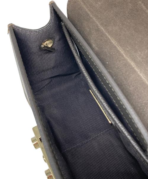 FURLA（フルラ）FURLA (フルラ) メトロポリス チェーンショルダーバッグ ブラウンの古着・服飾アイテム