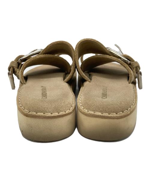 Caminando（カミナンド）Caminando (カミナンド) BUCKLE SANDAL ベージュ サイズ:6の古着・服飾アイテム