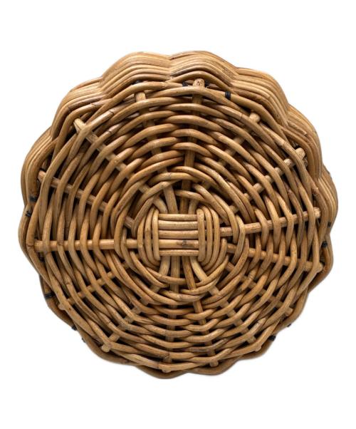 ebagos（エバゴス）ebagos (エバゴス) カゴバッグ/空飛ぶカゴ ブラウン×ブラックの古着・服飾アイテム