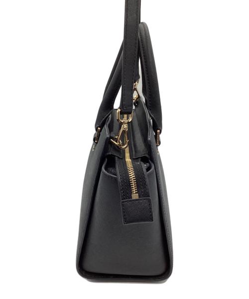 MICHAEL KORS（マイケル・コース）MICHAEL KORS (マイケル・コース) 2WAYショルダーバッグ ブラックの古着・服飾アイテム