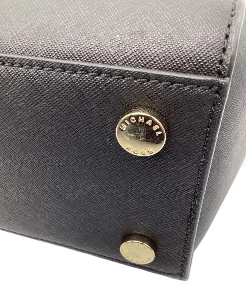 MICHAEL KORS（マイケル・コース）MICHAEL KORS (マイケル・コース) 2WAYショルダーバッグ ブラックの古着・服飾アイテム