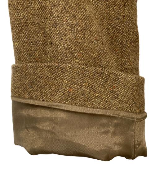 Louren（ローレン）Louren (ローレン) waist shape color nep tweedjacket ブラウン サイズ:FREEの古着・服飾アイテム