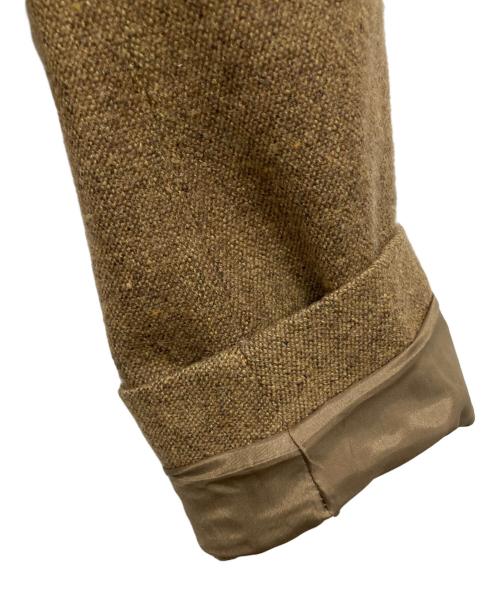 Louren（ローレン）Louren (ローレン) waist shape color nep tweedjacket ブラウン サイズ:FREEの古着・服飾アイテム
