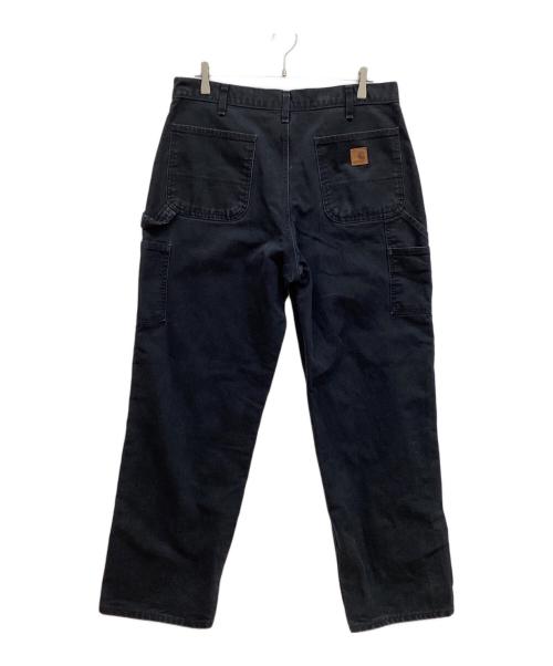 CarHartt（カーハート）CarHartt (カーハート) WASHED DUCK WORK DUNGAREE PANT ブラック サイズ:36×32の古着・服飾アイテム