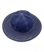 SIGNAL GARMENTSシグナルガーメンツ）の古着「1940’s STYLE DENIM HAT」｜インディゴ