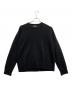 JULYNINE（ジュライナイン）の古着「クルーネック セーター」｜ブラック