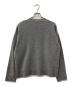 JULYNINE (ジュライナイン) クルーネック セーター グレー サイズ:Ｆ：13000円