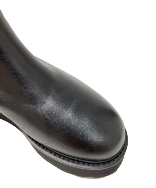 Caminando（カミナンド）Caminando (カミナンド) MIDDLE BOOTS / ミドルブーツ ブラック サイズ:6の古着・服飾アイテム