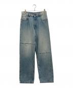 MM6 Maison Margielaエムエムシックスメゾンマルジェラ）の古着「ブルージーンズ」｜インディゴ