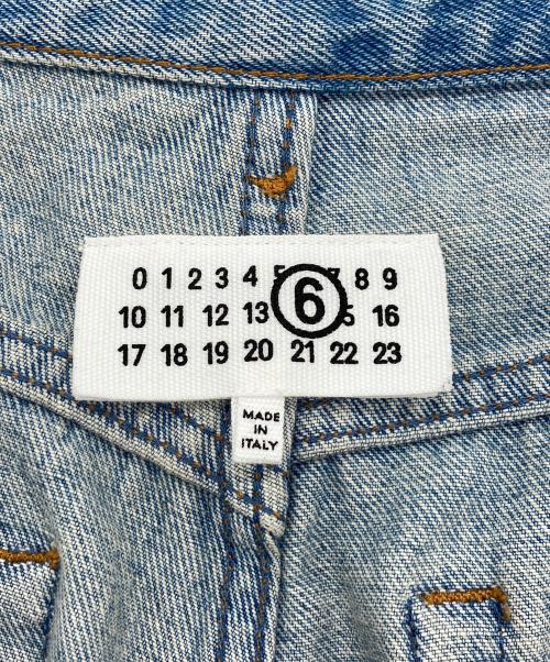 MM6 Maison Margiela（エムエムシックスメゾンマルジェラ）MM6 Maison Margiela (エムエムシックスメゾンマルジェラ) ブルージーンズ インディゴ サイズ:W31の古着・服飾アイテム