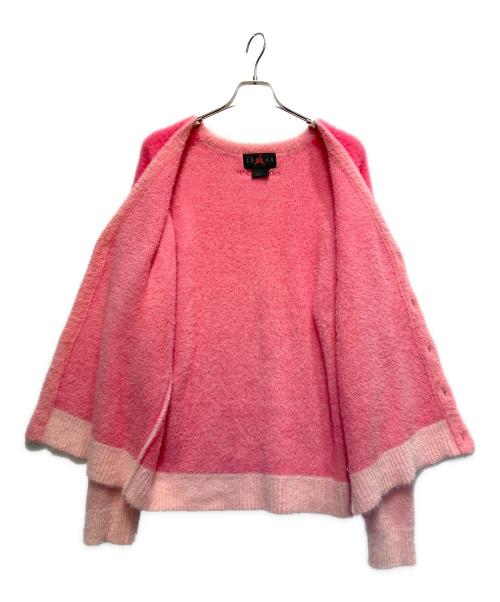 JORDAN（ジョーダン）JORDAN (ジョーダン) JORDAN 厚手カーディガン FV7426-629 ピンク サイズ:Mの古着・服飾アイテム