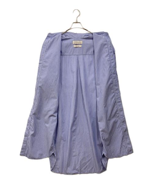 REMI RELIEF（レミレリーフ）REMI RELIEF (レミレリーフ) ストライプシャツワンピース ブルー サイズ:Freeの古着・服飾アイテム