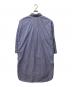 REMI RELIEF (レミレリーフ) ストライプシャツワンピース ブルー サイズ:Free：7000円