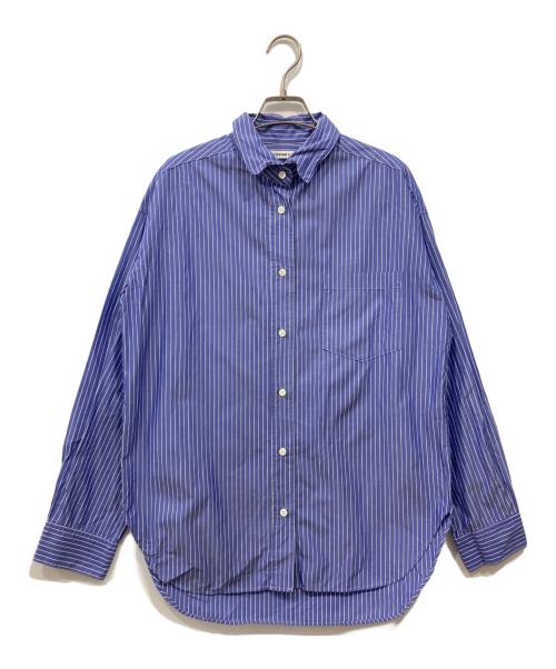 EVERYDAY I LIKE.（エヴリデイ アイ ライク）EVERYDAY I LIKE. (エヴリデイ アイ ライク) BASIC WASH SHIRT ブルー サイズ:Freeの古着・服飾アイテム