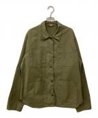 MUSE de Deuxieme Classeミューズ ドゥーズィエム クラス）の古着「military シャツジャケット」｜オリーブ