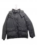 COMME des GARCONS HOMMEコムデギャルソン オム）の古着「綿ナイロンウェザーx綿コーデュロイ ブルゾン」｜ブラック