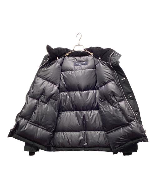 COMME des GARCONS HOMME（コムデギャルソン オム）COMME des GARCONS HOMME (コムデギャルソン オム) 綿ナイロンウェザーx綿コーデュロイ ブルゾン ブラック サイズ:Mの古着・服飾アイテム