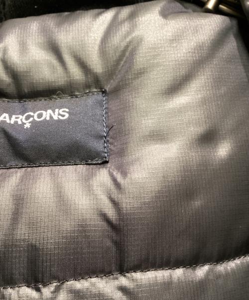 COMME des GARCONS HOMME（コムデギャルソン オム）COMME des GARCONS HOMME (コムデギャルソン オム) 綿ナイロンウェザーx綿コーデュロイ ブルゾン ブラック サイズ:Mの古着・服飾アイテム