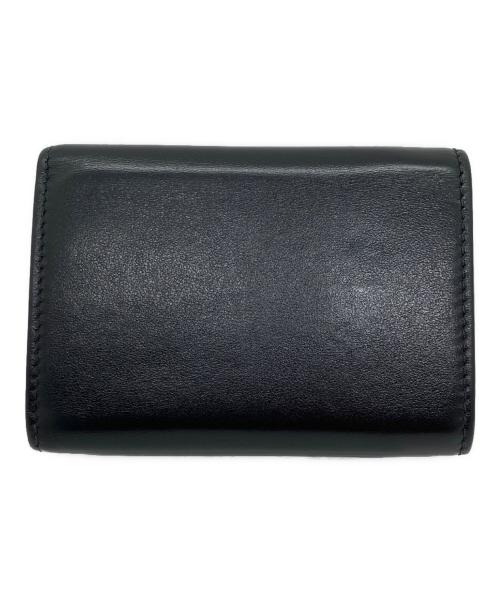 Saint Laurent Paris（サンローランパリ）Saint Laurent Paris (サンローランパリ) 3つ折り財布 ブラックの古着・服飾アイテム