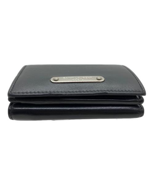 Saint Laurent Paris（サンローランパリ）Saint Laurent Paris (サンローランパリ) 3つ折り財布 ブラックの古着・服飾アイテム