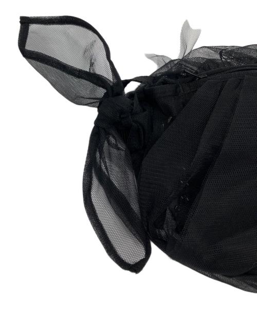 EASTPAK（イーストパック）EASTPAK (イーストパック) Chika Kisada (チカ キサダ) TULLE BODY BAG ブラックの古着・服飾アイテム