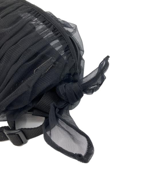 EASTPAK（イーストパック）EASTPAK (イーストパック) Chika Kisada (チカ キサダ) TULLE BODY BAG ブラックの古着・服飾アイテム