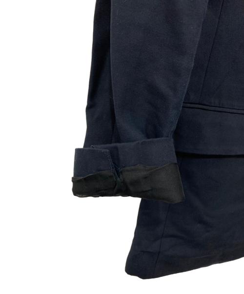 ESTNATION（エストネーション）ESTNATION (エストネーション) コットンダブルブレストパールボタンジャケット ネイビー サイズ:36の古着・服飾アイテム