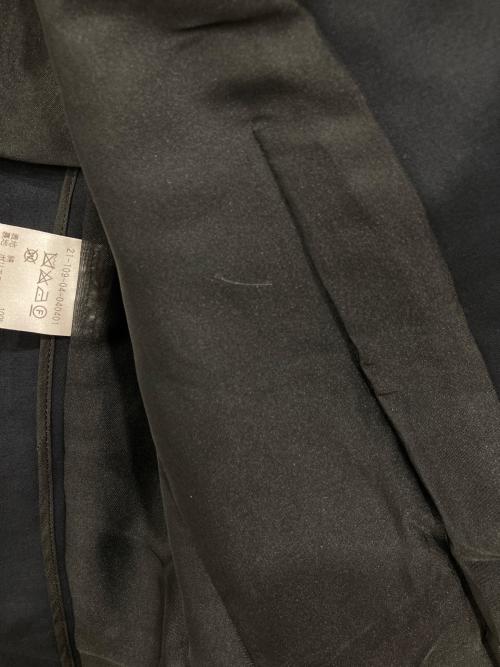 ESTNATION（エストネーション）ESTNATION (エストネーション) コットンダブルブレストパールボタンジャケット ネイビー サイズ:36の古着・服飾アイテム