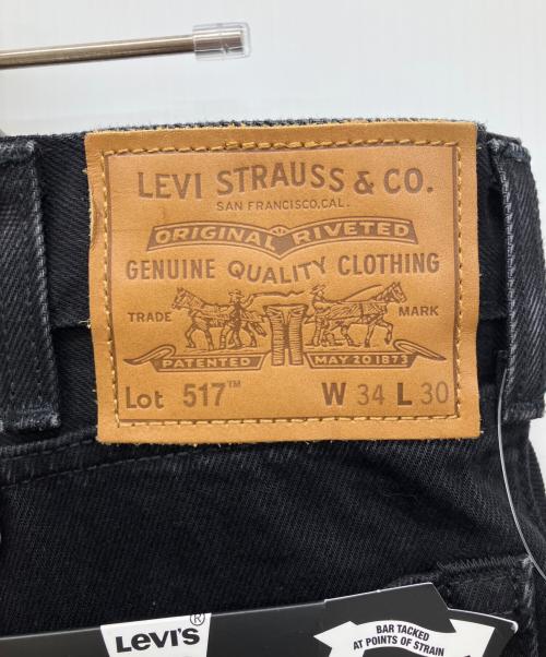 LEVI'S PReMIUM（リーバイス プレミアム）LEVI'S PReMIUM (リーバイスプレミアム) EDIFICE (エディフィス) 517 デニムパンツ ブラック サイズ:Ｗ34 未使用品の古着・服飾アイテム