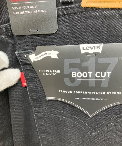 LEVI'S PReMIUM（リーバイス プレミアム）LEVI'S PReMIUM (リーバイスプレミアム) EDIFICE (エディフィス) 517 デニムパンツ ブラック サイズ:Ｗ34 未使用品の古着・服飾アイテム