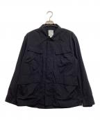 Snow peak×URBAN RESEARCH DOORSスノーピーク×アーバンリサーチドアーズ）の古着「Nylon Tussah Blouson」｜ブラック