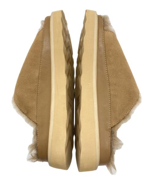 MOHI（モヒ）MOHI (モヒ) ビッグバックルサンダル ブラウン サイズ:37の古着・服飾アイテム