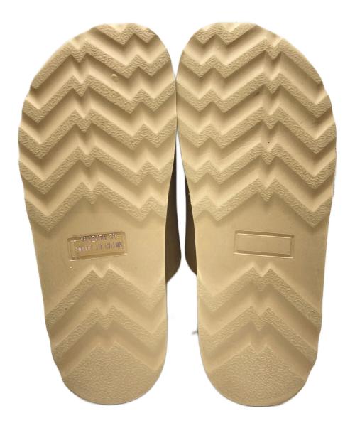 MOHI（モヒ）MOHI (モヒ) ビッグバックルサンダル ブラウン サイズ:37の古着・服飾アイテム